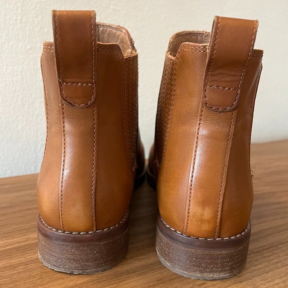 Madewell Ainsley Chelsea Boot in English Saddle, Size 8 - Picture 5 of 8